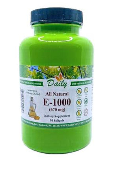 Natural Vitamin E-1000