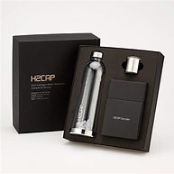 H2CAP hydrogen water bottle and cap device in gift box
