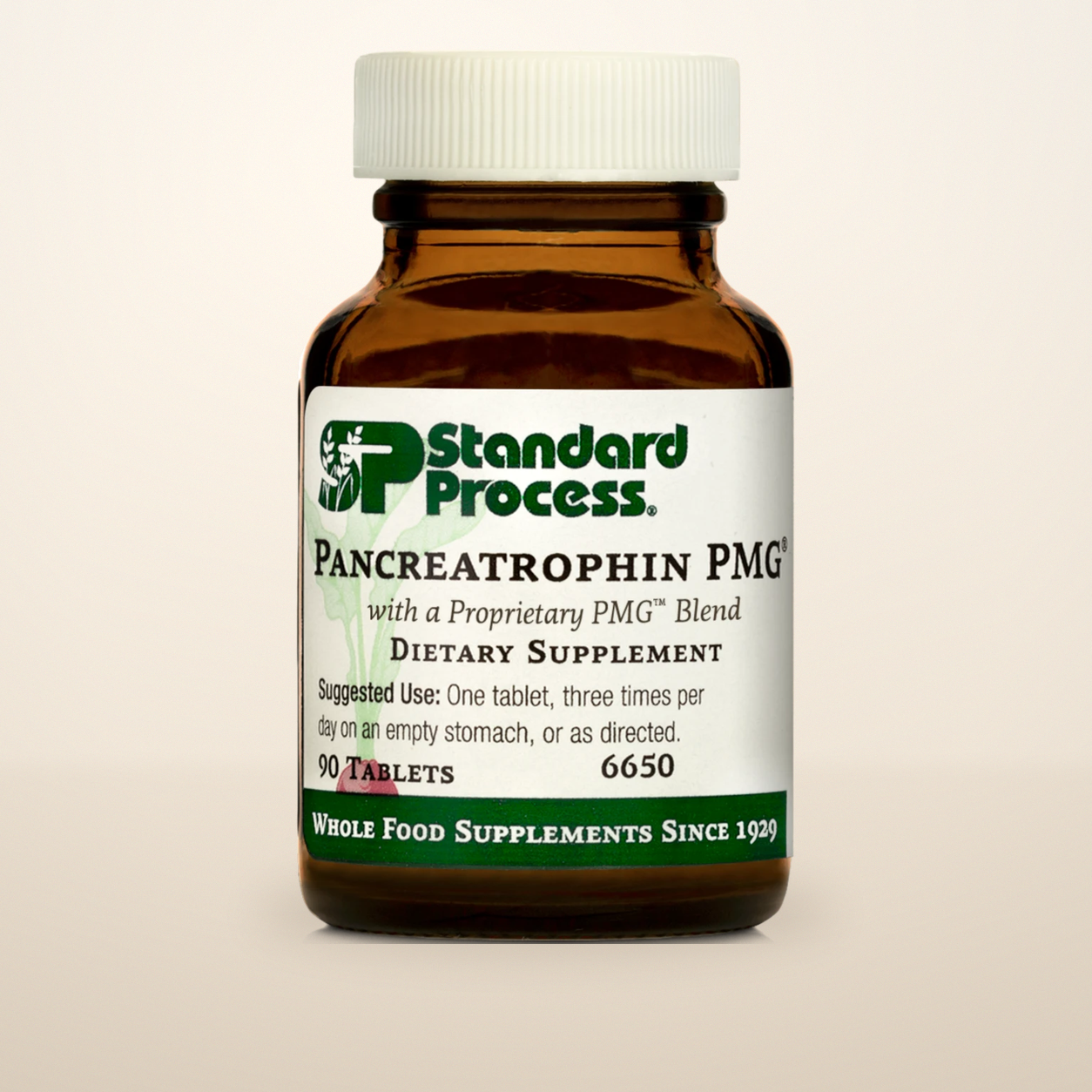 Pancreatrophin PMG 90 Tablets, Standard Process, product photo