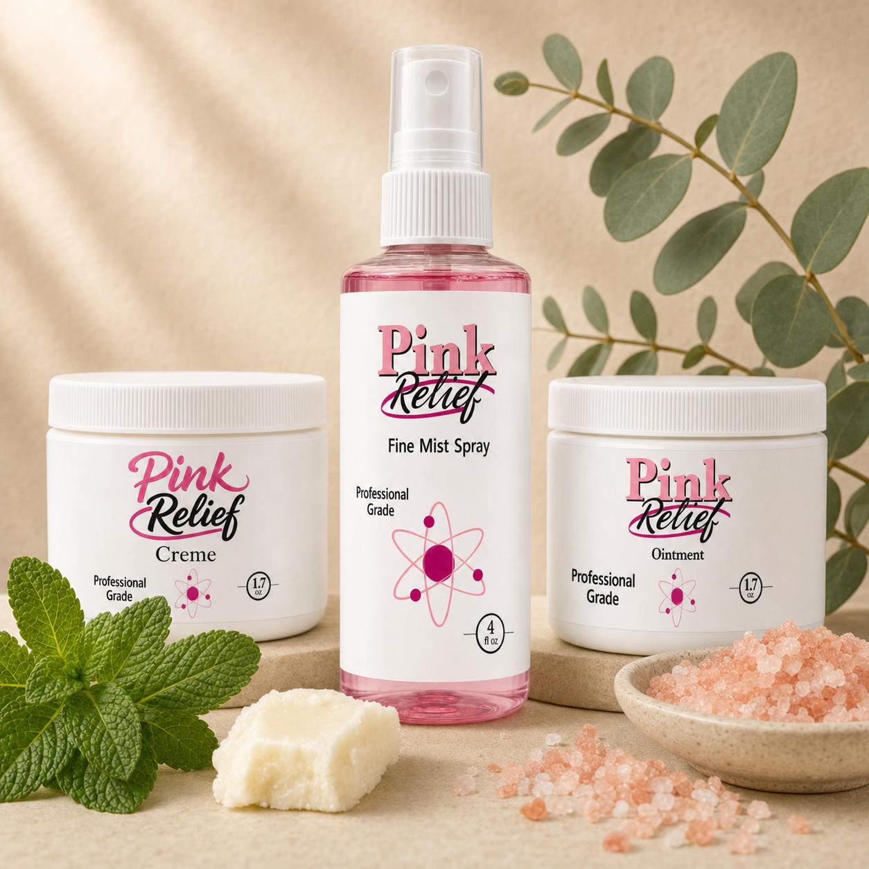 PINK RELIEF COMBO PAK product photo